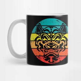 Tiger Head Vintage Retro Thai Cat Mug